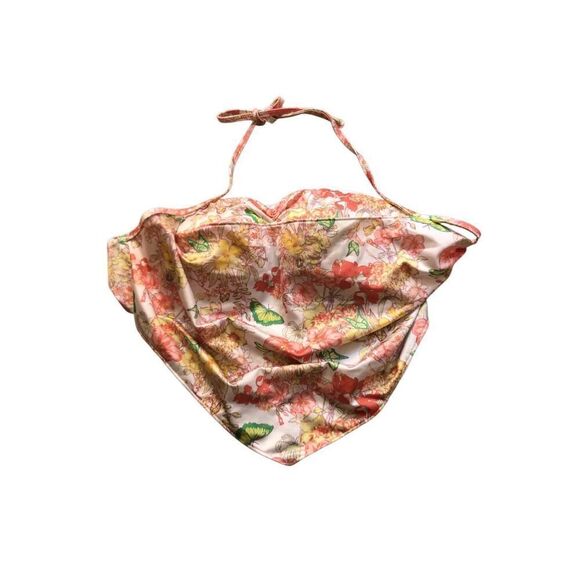 Victoria's Secret floral bandana bikini top swimsuit womens size M - Picture 2 of 9